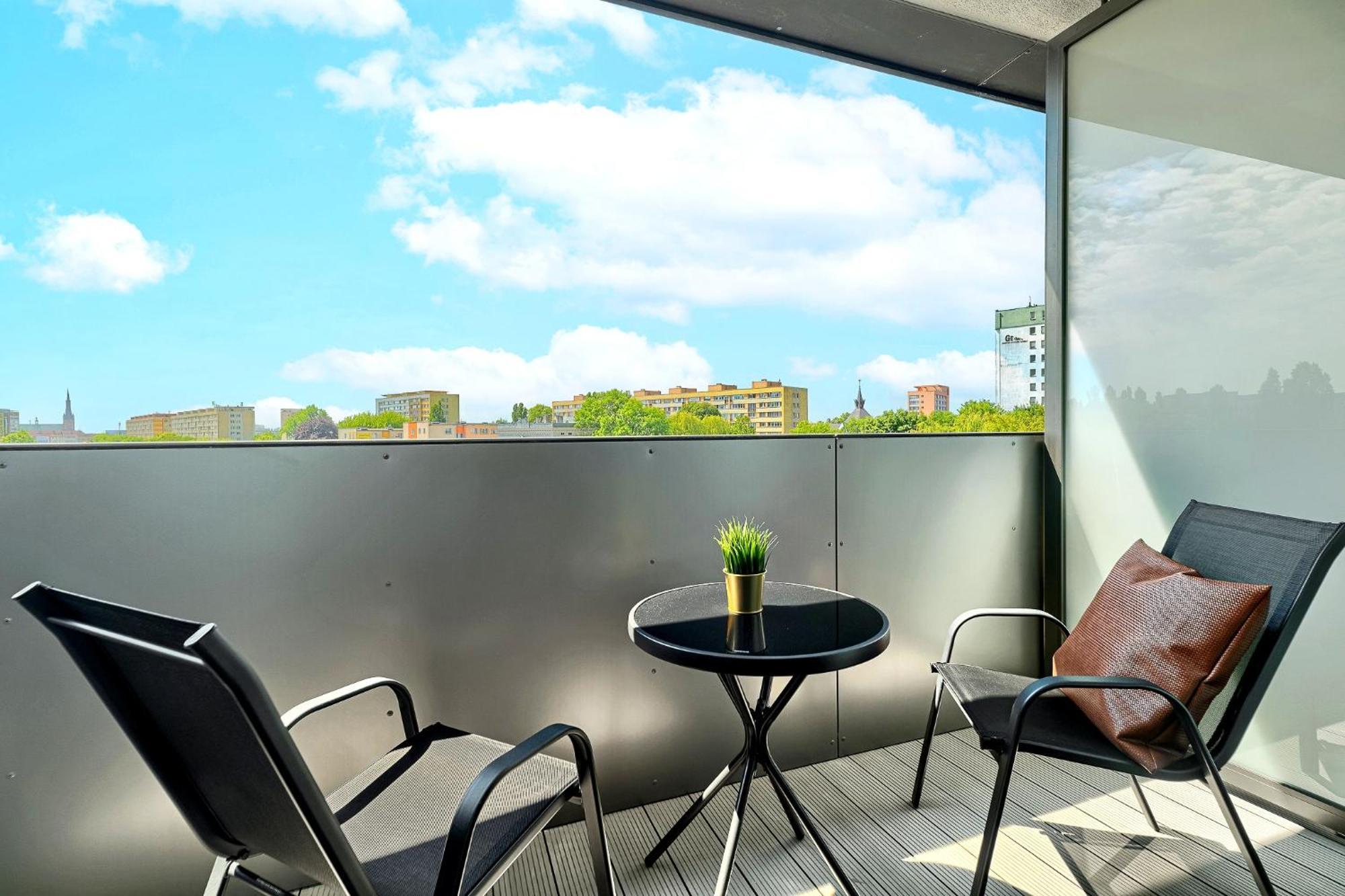 Margi Ether Apartament Lux Pool Balcony Stettin Exterior foto