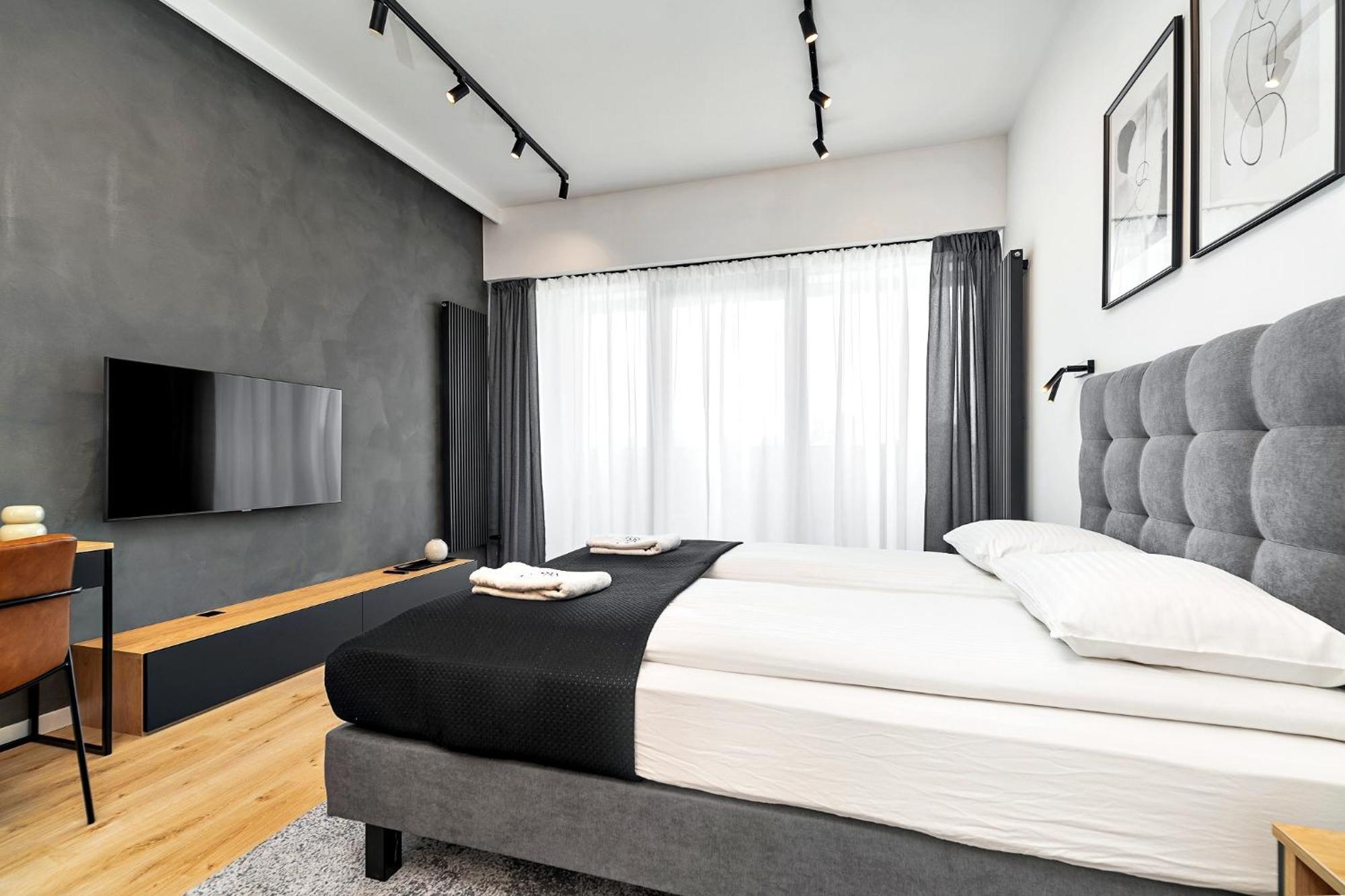 Margi Ether Apartament Lux Pool Balcony Stettin Exterior foto