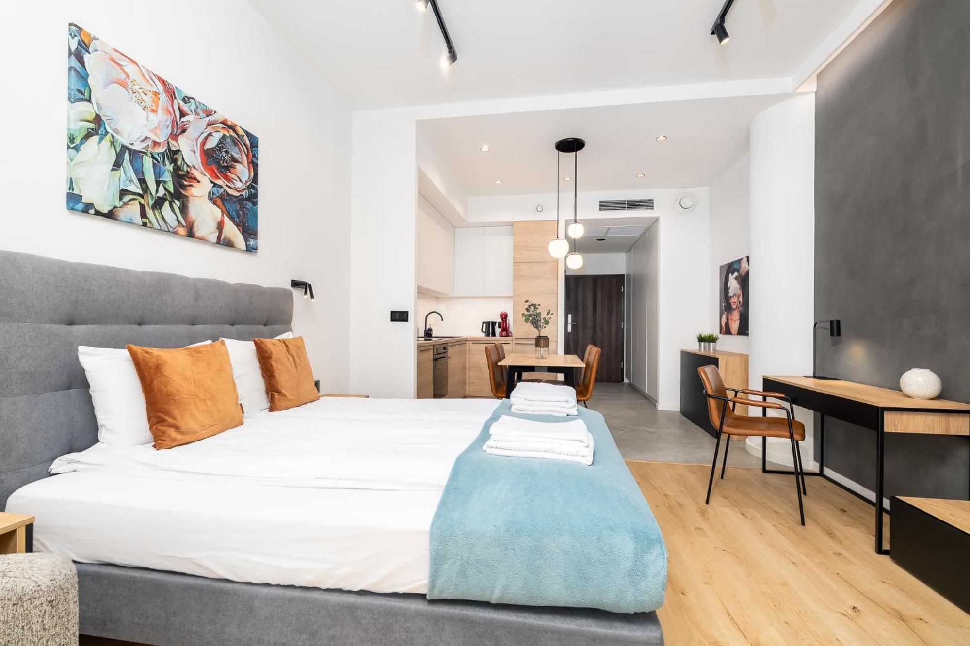 Margi Ether Apartament Lux Pool Balcony Stettin Exterior foto